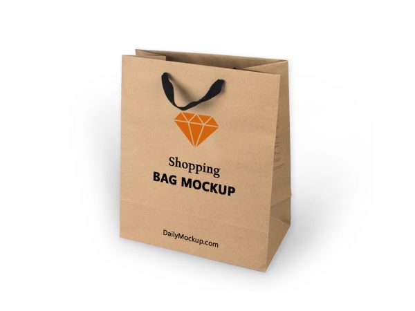 shopping bag mockup