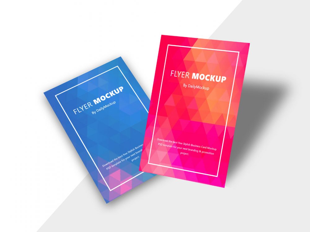 Flyer Mockup Template Free