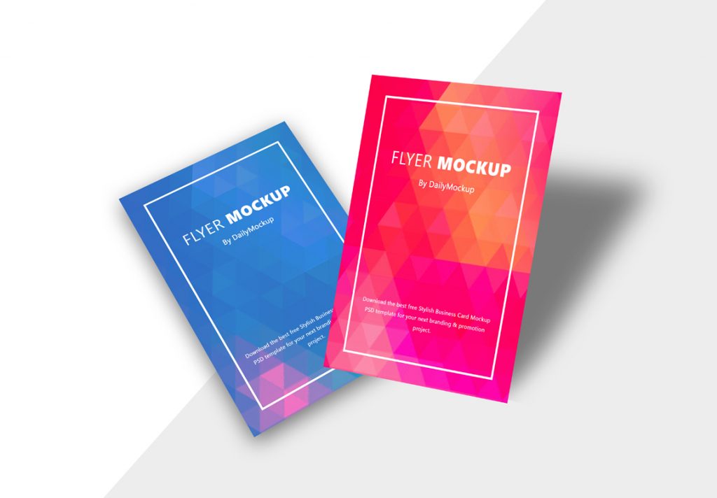 Download Flyer Mockup Template Free Psd 2021 Daily Mockup