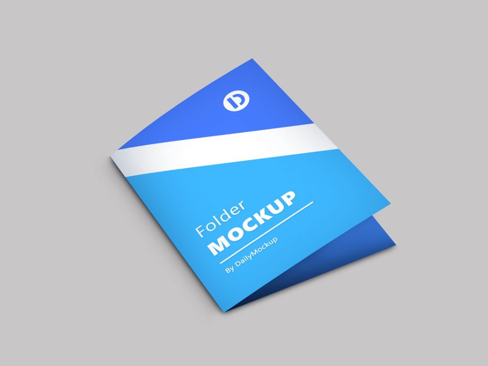 Folder Mockup Free