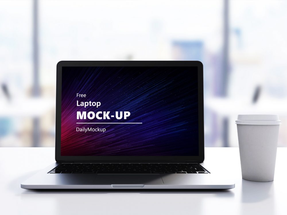 Download Free Laptop Mockup Psd File 2021 Daily Mockup
