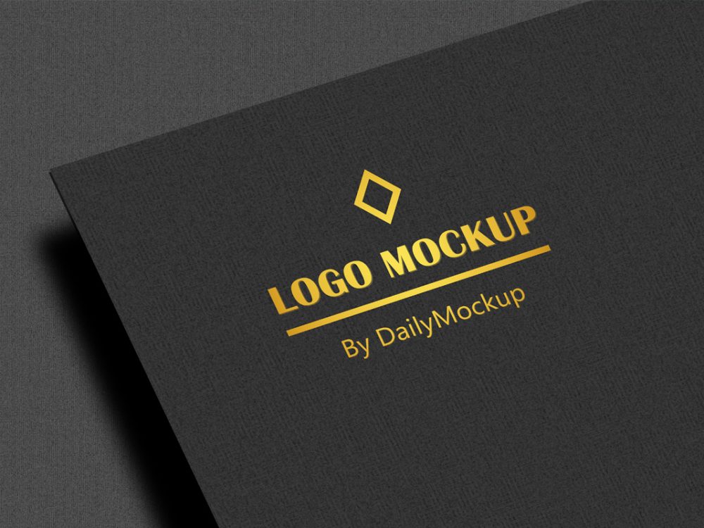 Logo Mockup Free Download Psd File