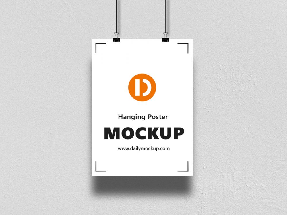 Poster Mockup Free