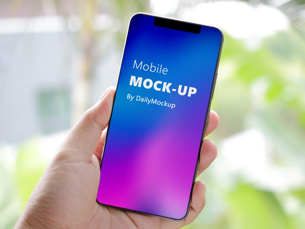 Mobile Mockup Free PSD