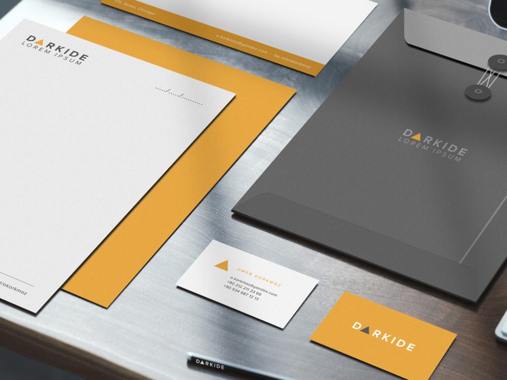 Corporate Stationery Mockup Free Psd 2020 Daily Mockup