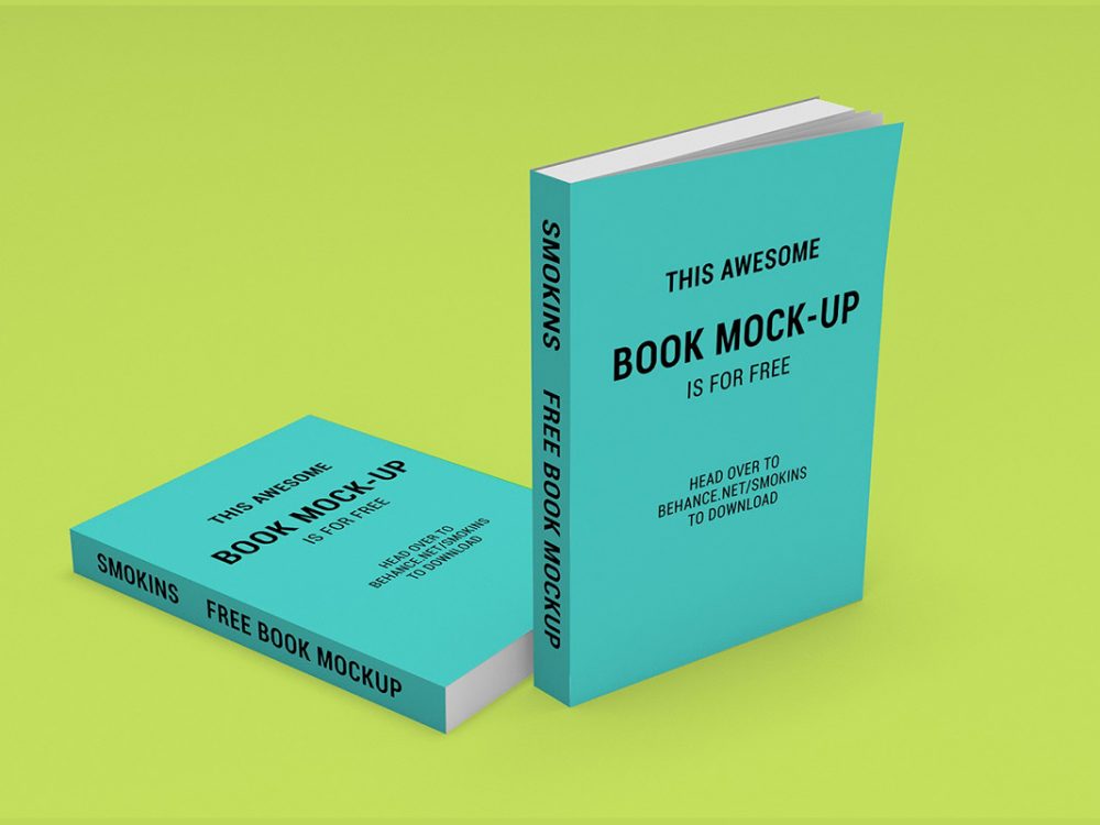 Free Book Mockup PSD Template 2021 - Daily Mockup