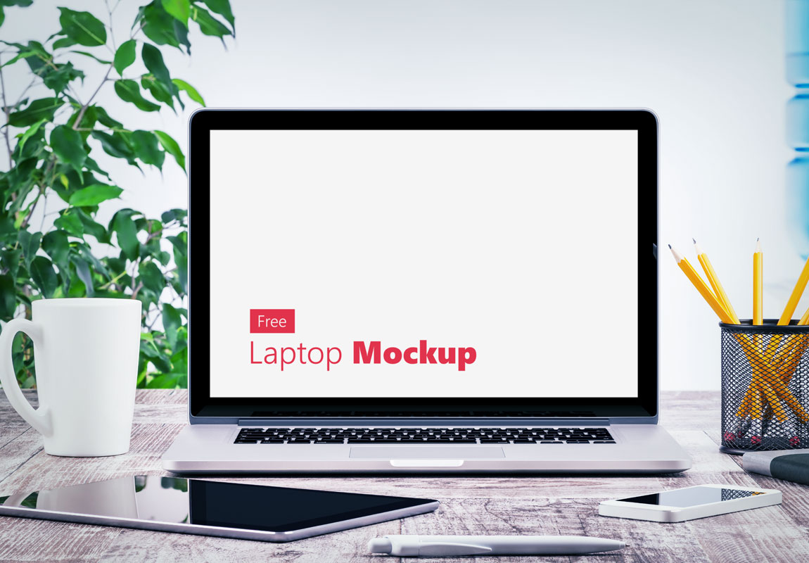 Download Laptop Mockup Free PSD File Download 2021 - Daily Mockup