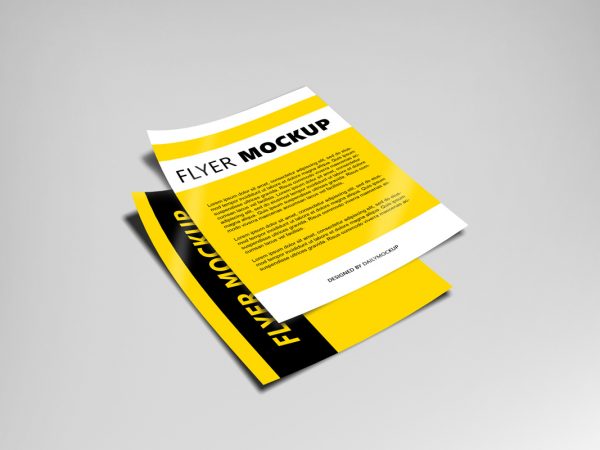 Download 33 Free Flyer Mockup Psd Templates 2020 Dailymockup