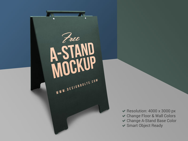 Download Free Advertise A Stand Mockup 2021 Daily Mockup