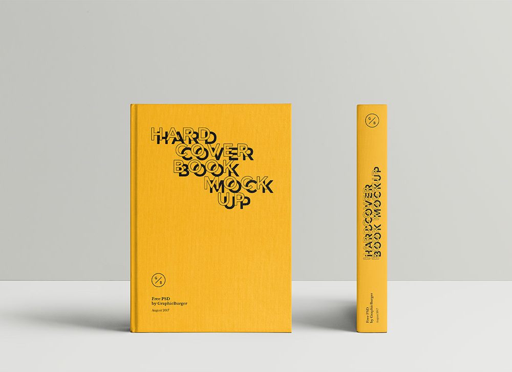 Free Hard cover Book Mockups 2020 - Daily Mockup