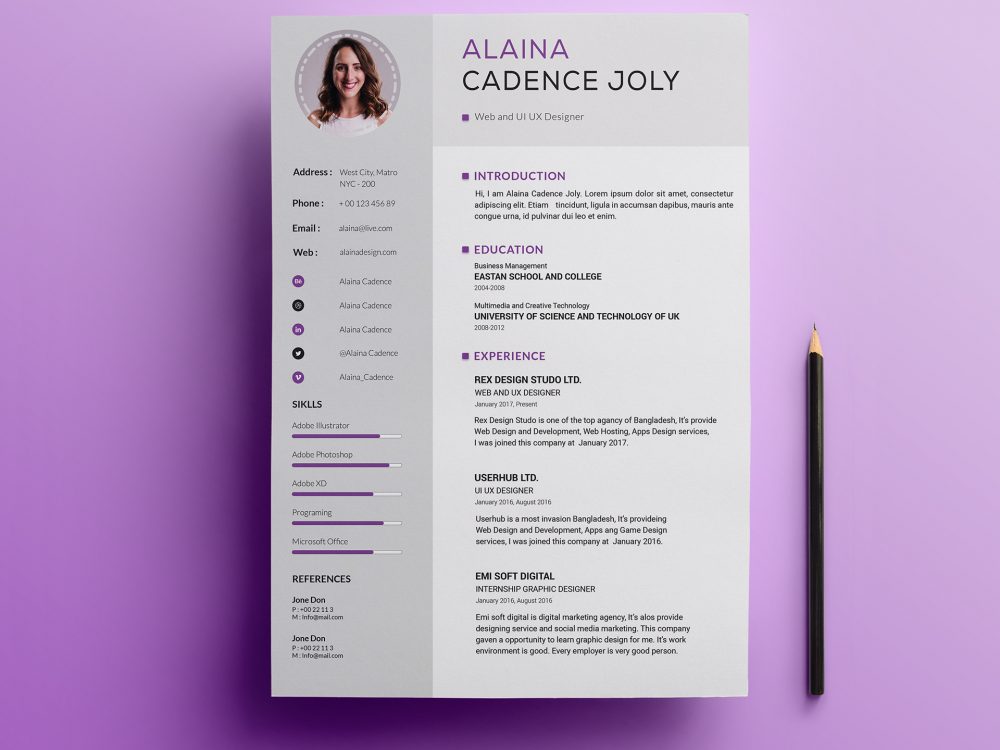 Professional Resume Template