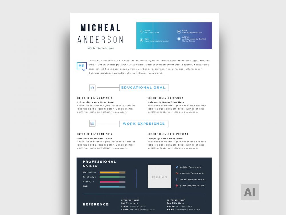 Creative Resume Template