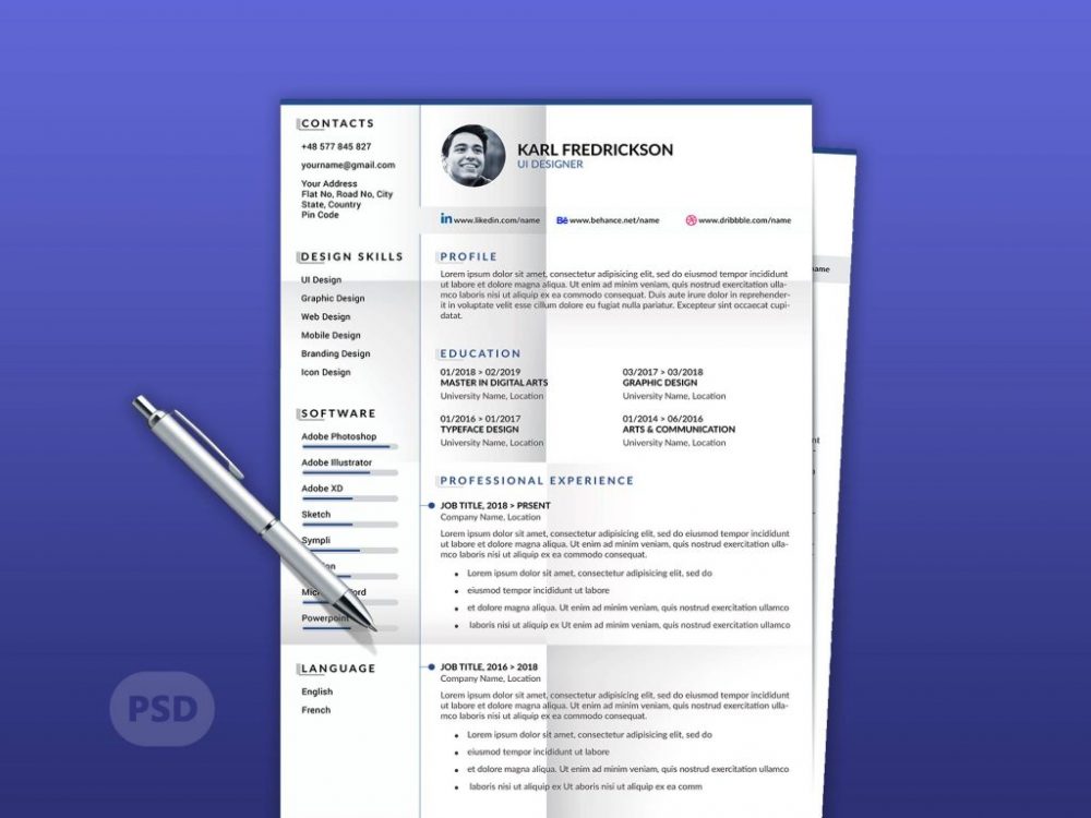 Clean Resume Template