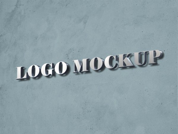 Free 3d Logo Mockup