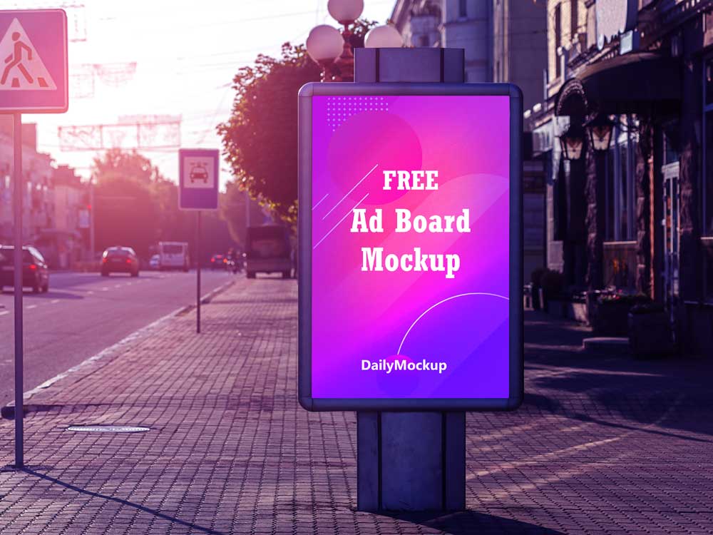 AD Poster Mockup PSD