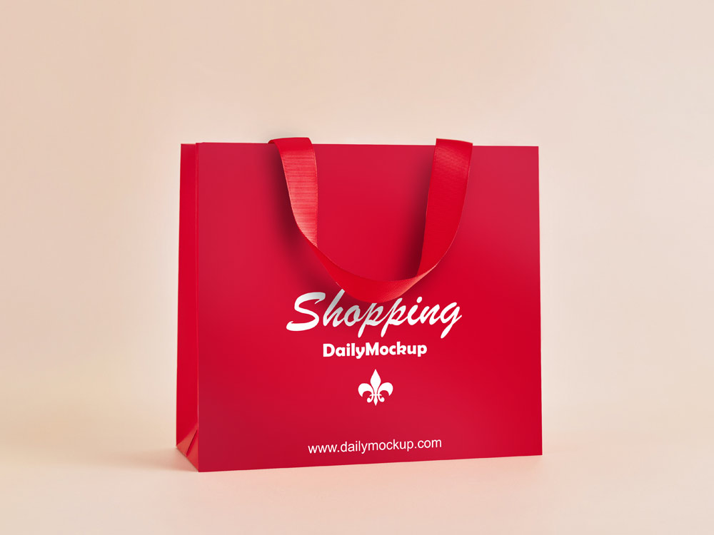 Shopping Bag Mockup PSD Template 2022 - Daily Mockup